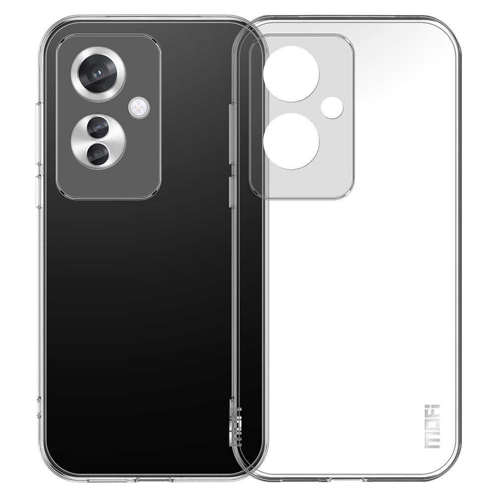 MOFI For Oppo Reno11 F 5G Case Flexible TPU Transparent Phone Cover MOFI For Oppo Reno11 F 5G Case Flexible TPU Transparent Phone Cover
